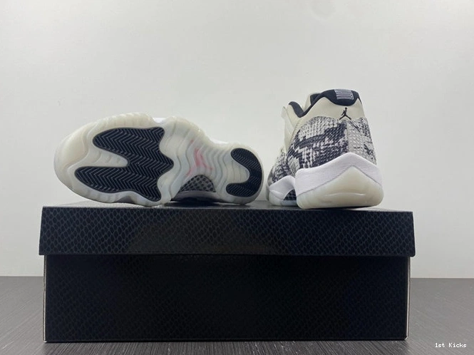 1st Kicks Shoes Low 4107 CD6846- Light Retro Jordan Bone Snake 11 Practical 1014